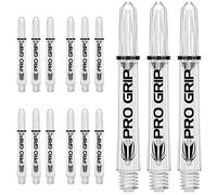 TARGET 5 X Sets of Pro Grip Shaft-15 in Total Cañas de Dardos, Unisex, Transparente, Short-34mm