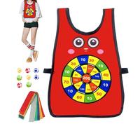 Target ballWeste - Sticky Weste ballGame, Toss und Catch ballGame | Waschmaschinenspielzeug für Kinder -Jugendfamilien -Wiederverünffen im Freien in der Indoor -Rasschule Pe Park Beach mit ei