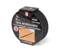 TARGET CAN1550 - Cinta Antideslizante - Adhesiva - 15 Metros X 50 Milímetros - Seguridad - Suelo - Escaleras - Negra
