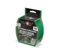 TARGET - Cinta de Señalización Adhesiva | Para Marcaje de Suelos y Objetos, Advertecia de Seguridad (VERDE, 33 M x 50 mm)
