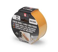 TARGET - Cinta Doble Cara Moquetas | Especial para la colocación de moquetas, Hogar, Decoración, Uniones temporales de objetos (10 METROS)