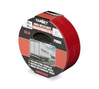 TARGET - Cinta Reflectante Homologada para Camiones - Certificación Norma EC 104R - V23 - Marcaje y Señalización (CONTINUA, ROJO)