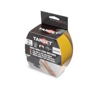 TARGET - Cinta Doble Cara Moquetas | Especial para la colocación de moquetas, Hogar, Decoración, Uniones temporales de objetos (10 METROS)