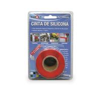 TARGET - Cinta de Silicona - Selladora - Autovulcanizable -Tuberías - Automoción - Mangueras - Cableado - 3 Metros x 25 Milímetros (ROJO)