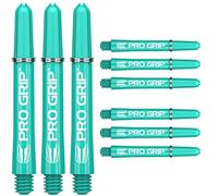 Target Darts 3 x Conjuntos de Aqua Pro Grip Eje Corto - 9 in Total
