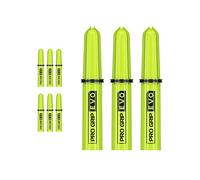Target Darts 3 x Sets Verde Pro Grip EVO Nylon Tops Cañas de Dardos - 9 En Total
