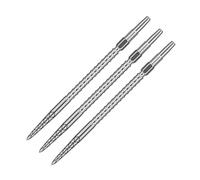 Target Darts 30mm Darts Points Puntos de Dardos Swiss Silver DS Diamond Surge Point 30 mm, Unisex, Plata