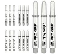 Target Darts 5 x Conjuntos de Blanco Pro Grip Spin Dardos Stems Medio - 15 in Total