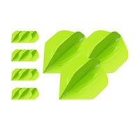 Target Darts 5 x Juegos de ID Pro. Ultra Verde No.2 Vuelos de Dardos - 15 en Total