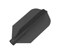 Target Darts 8 Plumas de Dardos Negras Slim Pro