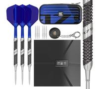 Target Darts 975 Ultra Marine 01 22G 97.5% Juego de Dardos Wolfram Swiss Point con Punta de Acero with K-Flex