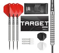 Target Darts Artemis Tungsteno Punta de Acero Dardos Set, 25G | Profesionales Accesorios Dart Kit, Pro Grip Ejes, Pro Ultra Vuelos, Dardo Cartera Incluido
