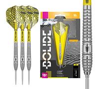 Target Darts Bolide 03 24G 90% Tungsten Swiss Point Steel Tip Darts Set Dardos de Punta de Acero, Amarillo, 24 g