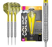 Target Darts Bolide 04 25G 90% tungsteno Punta Suiza Juego de Dardos de Punta de Acero, Amarillo