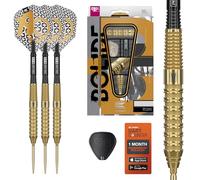 Target Darts Bolide Envy 02 90% Tungsteno Swiss Point Punta de Acero Dardo Set, 22G | Pro Ultra N.º 6 Vuelos y Pro Grip EVO Ejes, Oro Suizos Puntos y SP Tool Incluido | Profesionales Dardos Sets