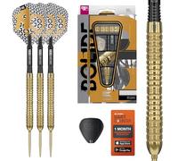 Target Darts Bolide Envy 04 90% Tungsteno Swiss Point Punta de Acero Dardo Set, 25G | Pro Ultra N.º 6 Vuelos y Pro Grip EVO Ejes, Oro Suizos Puntos y SP Tool Incluido | Profesionales Dardos Sets