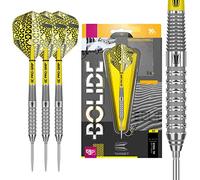 TARGET Darts Bolide - Juego de 3 Dardos con Punta de Acero Suizo de 90% tungsteno, Barril 02, 23 Gramos, con Tallos de Dardos Pro Grip, número 6, Puntos suizos, Dardos Profesionales