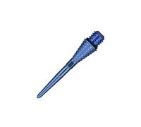 Target Darts Conversion Point Swiss Point Grooved Azul 26mm Darts Points - Convertir Punta Blanda en Punta de Acero