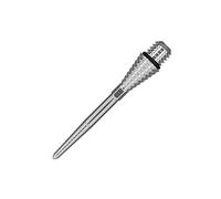 Target Darts Conversion Point Swiss Point Grooved Plata 30mm Darts Points - Convertir Punta Blanda en Punta de Acero
