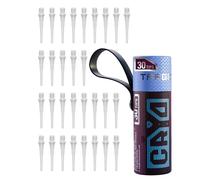 Target Darts Cryo Soft Tip Point Multipack Set of 30 Tips, White | Pack of Tips, Professional Dart Accessories, Plastic Spare Replacement Points, 2BA Thread
