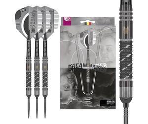Target Darts Dimitri Van Den Bergh x Echo 90% Tungsten Steel Tip Darts Set - 24g Juego de Dardos Punta de Acero, Dardos Punta Suiza, Herramienta SP Incluida, Juego de Dardos Dimi Edición Jugador