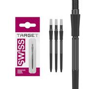 Target Darts Elysian Archetype 43 Swiss Point | 3 Paquete Set de Tips | 35MM - Negro | Cambiar Dardo Puntas, Swiss Storm Puntos, Profesionales Dardos Accesorios