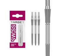 Target Darts Elysian Archetype 43 Swiss Point | 3 Paquete Set de Tips | 35MM - Plata | Cambiar Dardo Puntas, Swiss Storm Puntos, Profesionales Dardos Accesorios