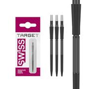 Target Darts Elysian Archetype 43 Swiss Point | 3 Paquete Set de Tips | 42MM - Negro | Cambiar Dardo Puntas, Swiss Storm Puntos, Profesionales Dardos Accesorios
