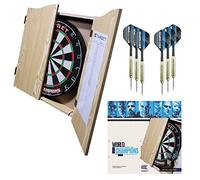 Target Darts Home Darts Gabinete Set - Diana de campeones del Mundo con 2 Juegos de Dardos