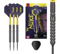 Target Darts Luke Littler G1 Dardos Suizos con Punta de Acero, Dardo de Tungsteno al 90%, 23G | Dardo de Punta de Acero de Primera Generación, Edición para Jugadores. Juegos de Dardos Suizos