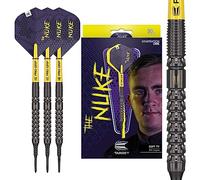 Target Darts Luke Littler Loadout Dardos de Punta Blanda, Dardo de Tungsteno al 90%, 19G | Juego de Dardos de Punta de Píxel, Edición Jugador Juego de Dardos Electrónicos de Punta Blanda con Ejes