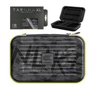 Target Darts Luke Littler Ghost Series XL Takoma Cartera - Dardos Fundas, Negro/Blanco Storage Estuches, “The Nuke” Zipper Portadardos, Profesionales Accesorios - Retiene 6 Totalmente Montado