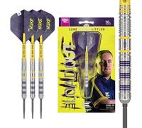 Target Darts Luke Littler Loadout Dardos con Punta de Acero Swiss Point, Dardo de 90% de Tungsteno, 22G | Juego de Dardos con Punta de Acero, Edición Player.