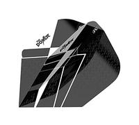 Target Darts Phil Taylor Power 9-Five Gen 8 Pro Ultra-Plumas para Dardos, Unisex, Negro y Blanco, No.6