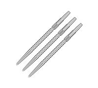 Target Darts Puntas para Dardos Swiss Point, Chrono (Juego de 3 Puntas) 30MM -Plata | Puntas para Dardos Swiss Storm, Accesorios Profesionales para Dardos