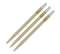 Target Darts Puntas para Dardos Swiss Point, Chrono (Juego de 3 Puntas) 40MM - Oro | Puntas para Dardos de Cambio, Puntas Swiss Storm, Accesorios Profesionales para Dardos