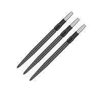 Target Darts Puntas para Dardos Swiss Point, RVE (Juego de 3 Puntas) 30MM - Negro | Puntas para Dardos de Cambio, Puntas Swiss Storm, Accesorios Profesionales para Dardos