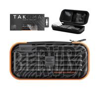 Target Darts Raymond Van Barneveld Ghost Series Takoma Cartera, Regular - Dardos Fundas, Negro/Blanco Storage Estuches, Zipper Portadardos, Profesionales Accesorios - Retiene 3 Totalmente Montado