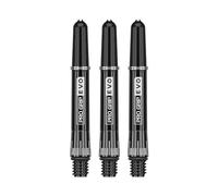 Target Darts Raymond Van Barneveld Pro Grip EVO Chrono Cañas Titanio, Set de 3 | Accesorios Dardos Profesionales, Sets de Cañas de Dardos, Pack de 3 - Longitud: Corta (37.7mm)