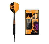 TARGET Darts Raymond Van Barneveld RVB Black 19G - Juego de Dardos de Punta Suave de latón