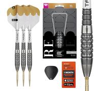 Target Darts Redux 90% Juego de Dardos con Punta de Acero Suizo de Tungsteno (Barrel 02), 24G | Pro Ultra No.6 Flights y Varillas Pro Grip Tag, Puntas DX Gold y SP Herramienta