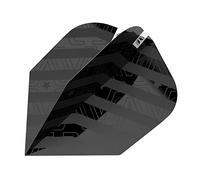 Target Darts Rob Cross Black Edition No.6 Pro Ultra Dart Flights Vuelos de Dardos, Unisex, Negro