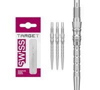 Target Darts Signature Swiss Point TRB | 3 Paquete Set de Tips | 30MM - Plata | Cambiar Dardo Puntas, Swiss Point Tecnología, Profesionales Dardos Accesorios