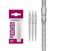Target Darts Signature Swiss Point TRB | 3 Paquete Set de Tips | 35MM - Plata | Cambiar Dardo Puntas, Swiss Point Tecnología, Profesionales Dardos Accesorios