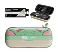 Target Darts Star Wars Grogu Boa Cartera | Premium Disney Dardos Estuche con Personaje Design, Swiss Punto Tip Almacenamiento, Rigid Outer Shell y Organizado Accesorios Holder