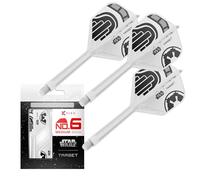 Target Darts Star Wars Storm Trooper K Flex Integredas Dardos Vuelos & Ejes | Stormtrooper Paquete de 3 K-Flex, N.º 6 | Disney K-Flex Accesorios, Medio (33mm)