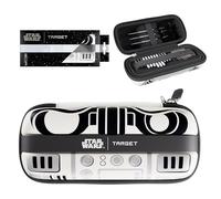 Target Darts Star Wars Stormtrooper Boa Cartera | Storm Trooper Estuche para Dardos Diseño Imperial, Compartimento para Puntas Swiss Point, Carcasa Rígida y Organizador Accesorios