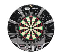 Target Darts Star Wars TOR - Paquete de diana y envolvente | Tablero de dardos con punta de acero, estándar de competencia, configuración completa de diana para el hogar, diseño de galaxia de Disney