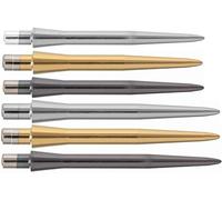 Target Darts Steel Tip Storm Point - Puntas intercambiables para dardos (30 mm), color plateado