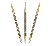 Target Darts Swiss FLT Dardo Puntos, Luke Littler Fallout Edición | Lote de 3 Puntas | 30MM/35MM/42MM - Oro/Argent/Negro | Cambiar Dardos Puntos, Textura Swiss Point, Professional Dardos, SP